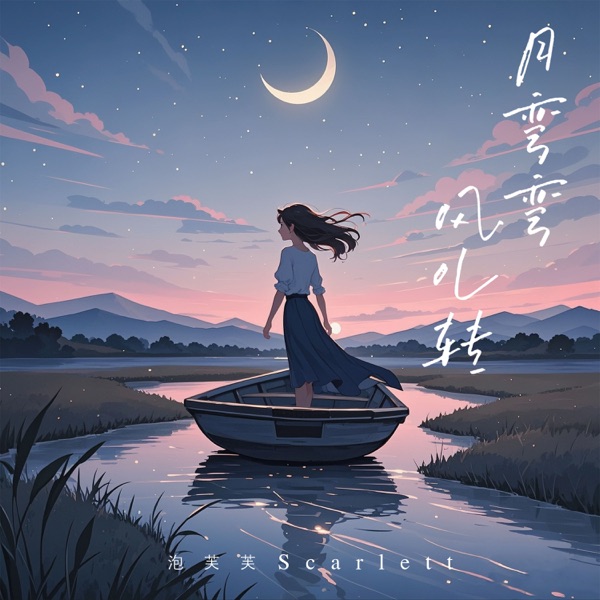 月弯弯 风儿转 - Single