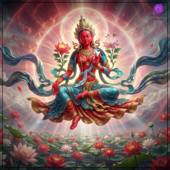 Red Tara Mantra | Om Kurukulle Hrih Svaha | Attract Love, Blessings and Healing (528Hz Version)