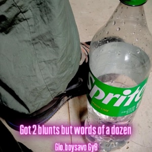 Got 2 blunts but words of a dozen