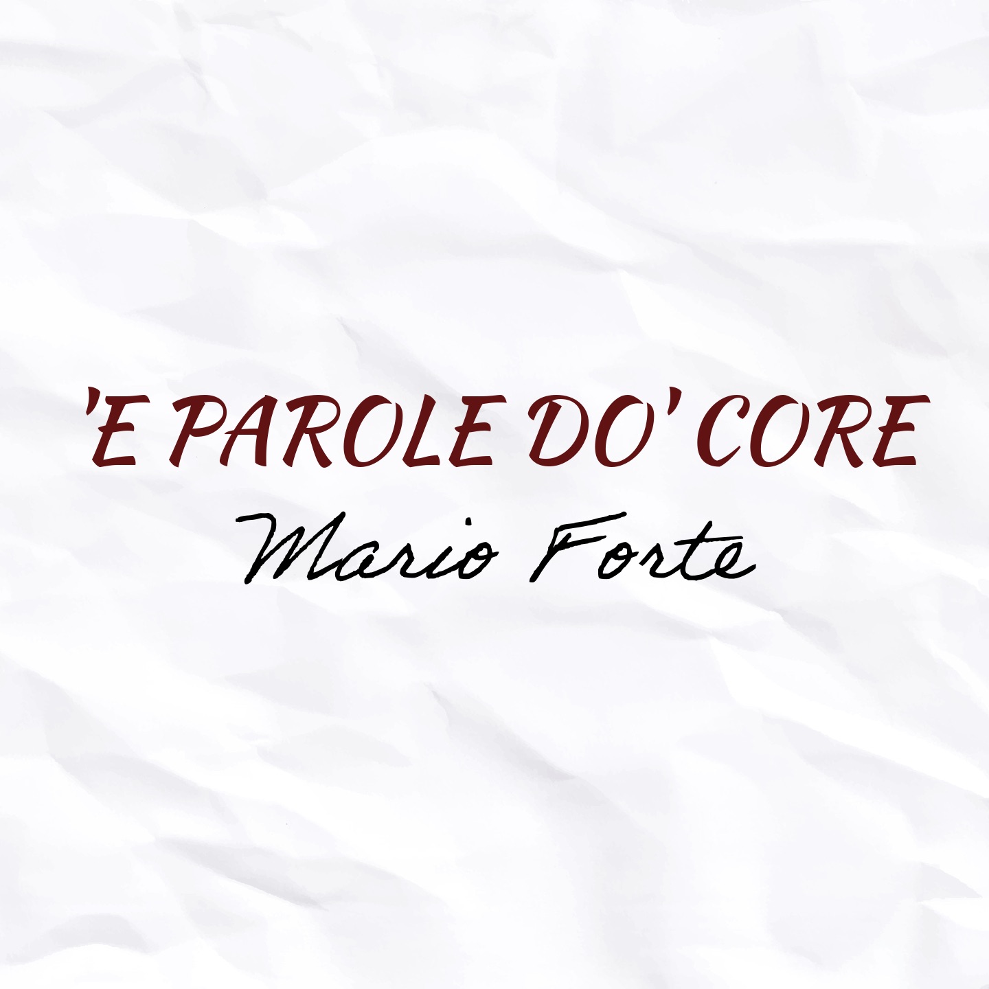 'E parole do' core - Single