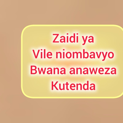 Tuzo Jeromini - Zaidi Ya Vile Niombavyo Bwana Anaweza Kutenda