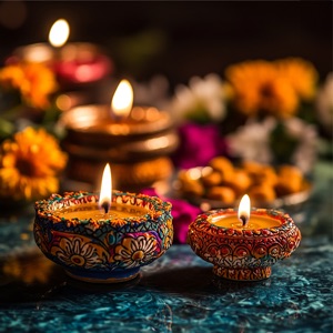 Spiritual Diwali Mood - Indian Festival of Lights