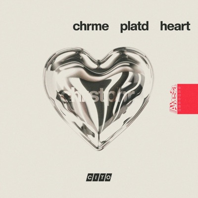 Chrome Plated Heart - Single