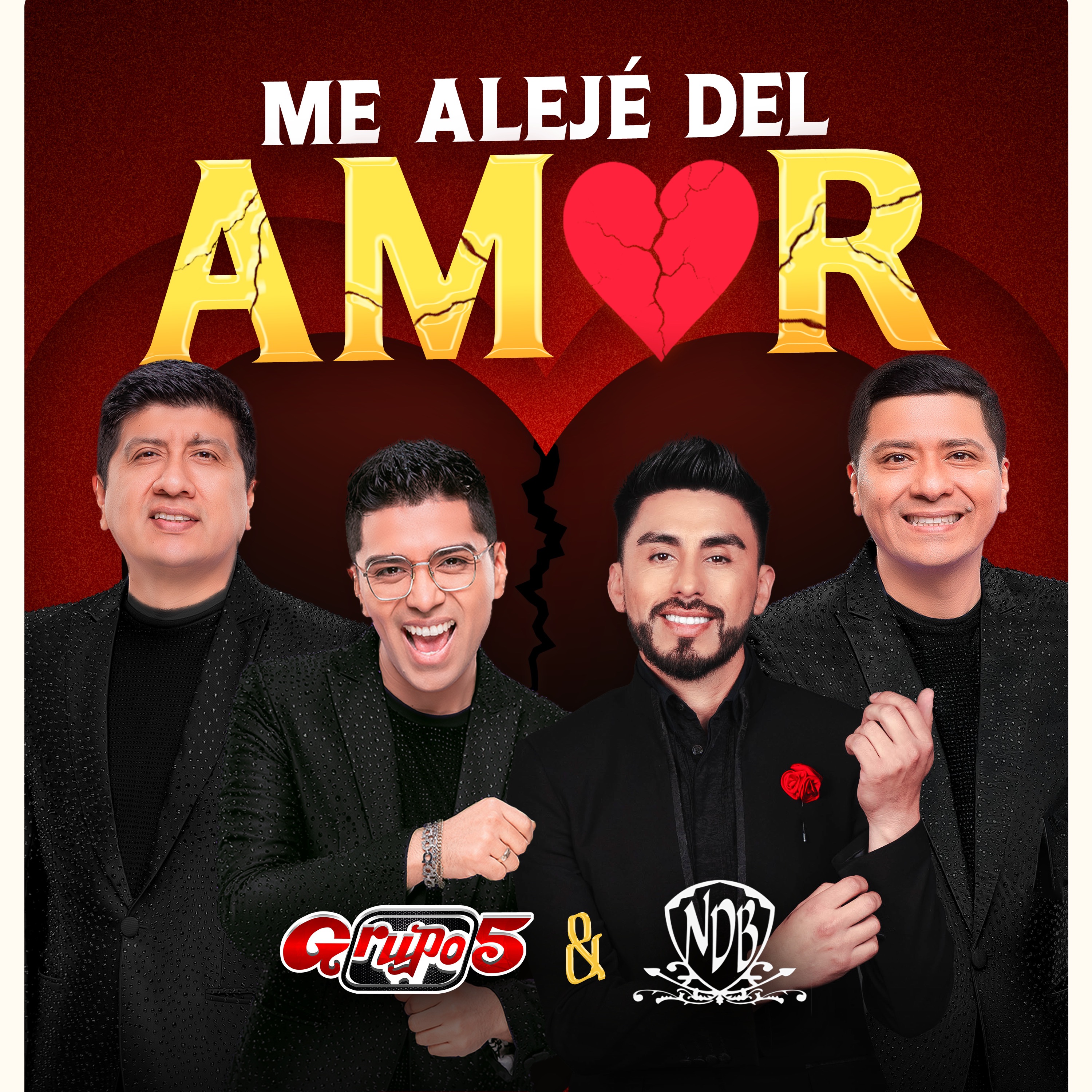 Me Alejé del Amor (feat. Noche de Brujas) - Single