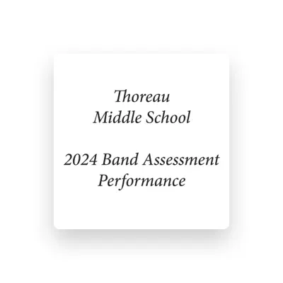 Listen to Thoreau Middle School Cadet Band, watch music videos, read bio, see tour dates & more!