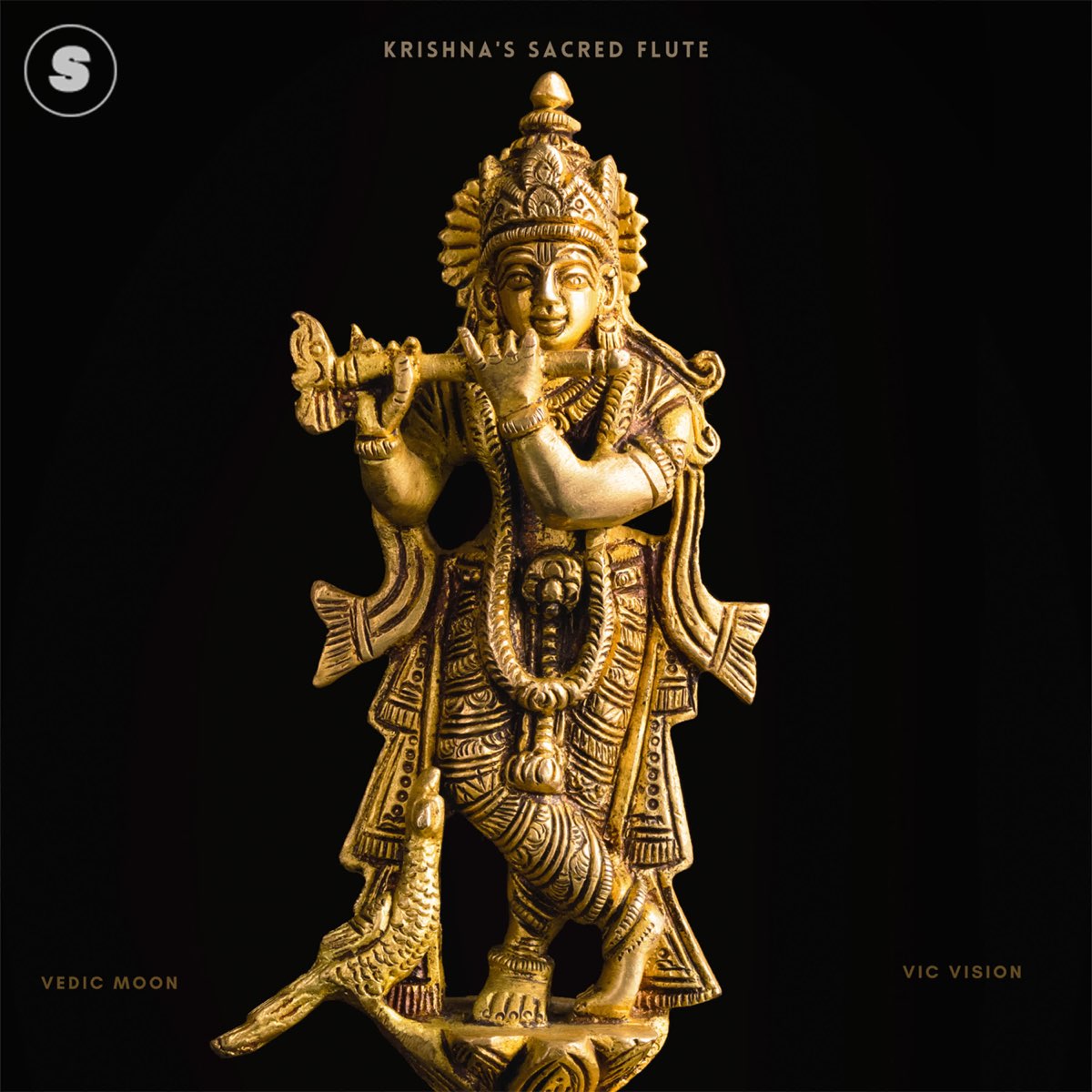 Krishna #39 s Sacred Flute Single Album by Vic Vision Vedic Moon Krishna #39 s Sacred Flute Single Album by Vic Vision Vedic Moon