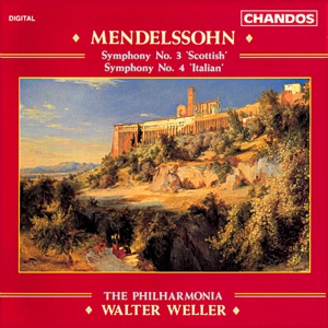 Mendelssohn: Symphony No. 3 in A Minor, Op. 56, MWV N 18 "Schottische" & Symphony No. 4 in A Major, Op. 90, MWV N 16 "Italienische"