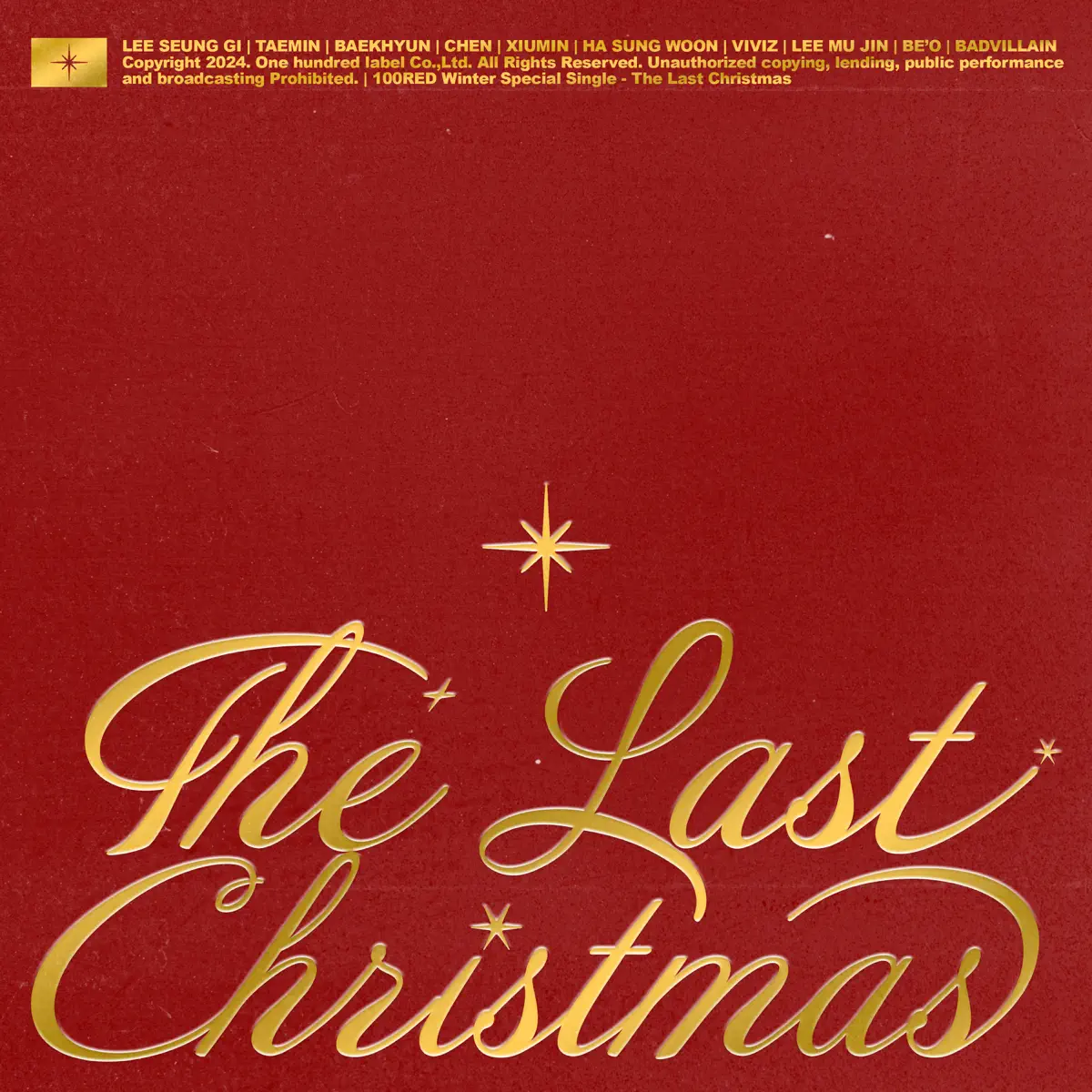 Various Artist - 100RED Winter Special Single ‘The Last Christmas' - Single (2024) [iTunes Plus AAC M4A]-新房子