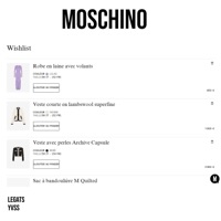 Moschino - Single - Legats & Yvss