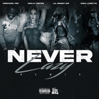 NEVER LAZY (feat. Molly Water, Lil Ronny Motha F, Nina Laretta & Montana 700) [REMIX] - Single - Tony 214