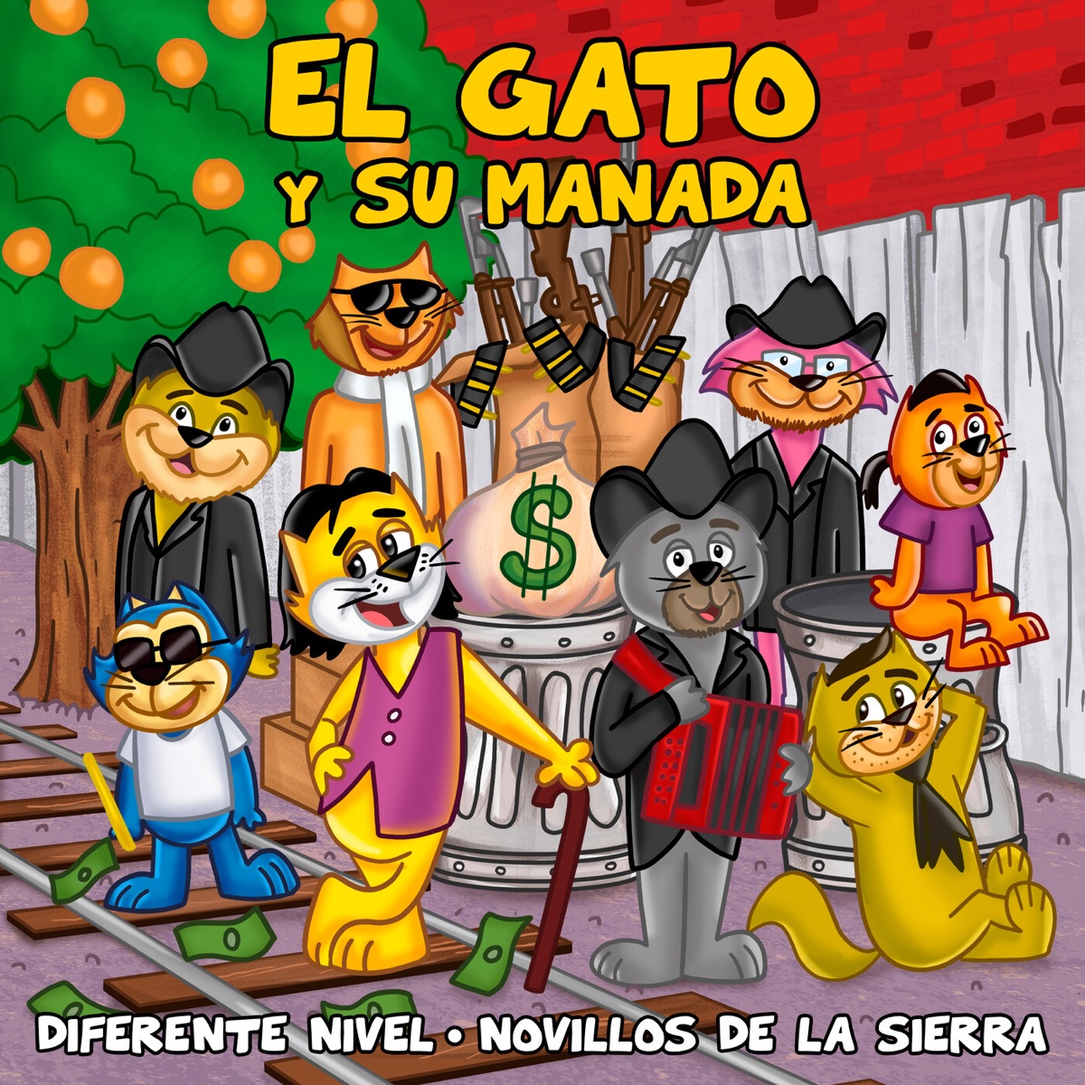 El Gato Y Su Manada - Single - Album by Diferente Nivel & Novillos de la  Sierra - Apple Music