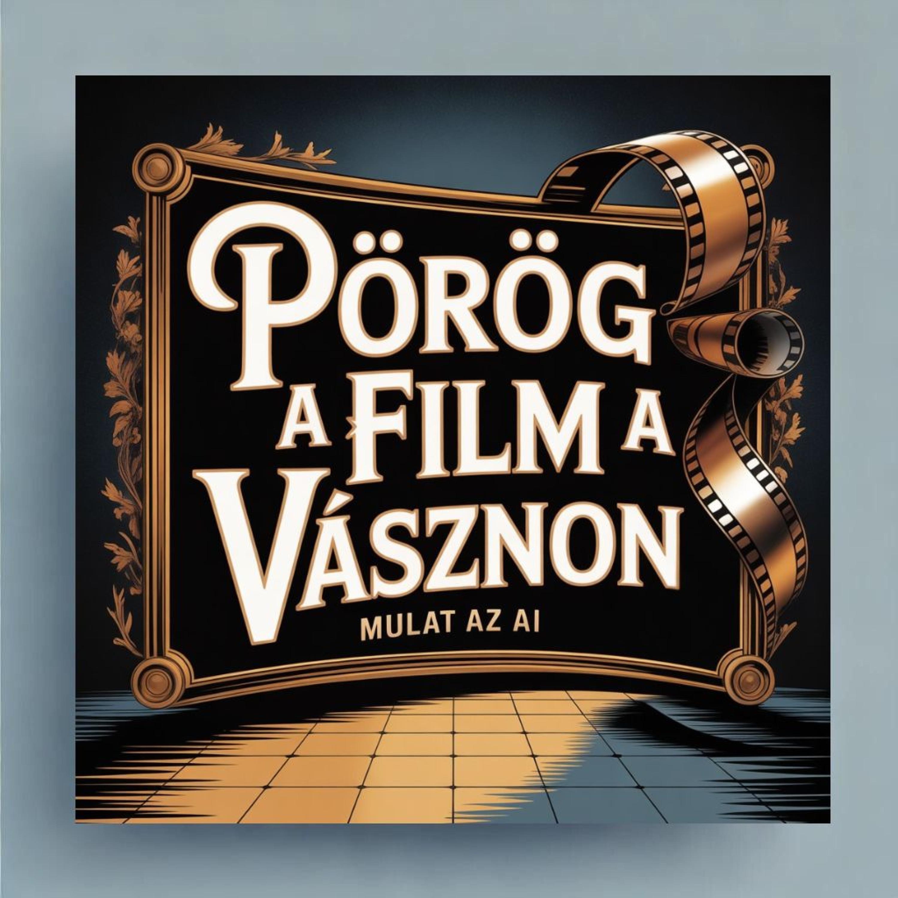 Pörög a film a vásznon