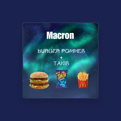 Listen to Macron, watch music videos, read bio, see tour dates & more!