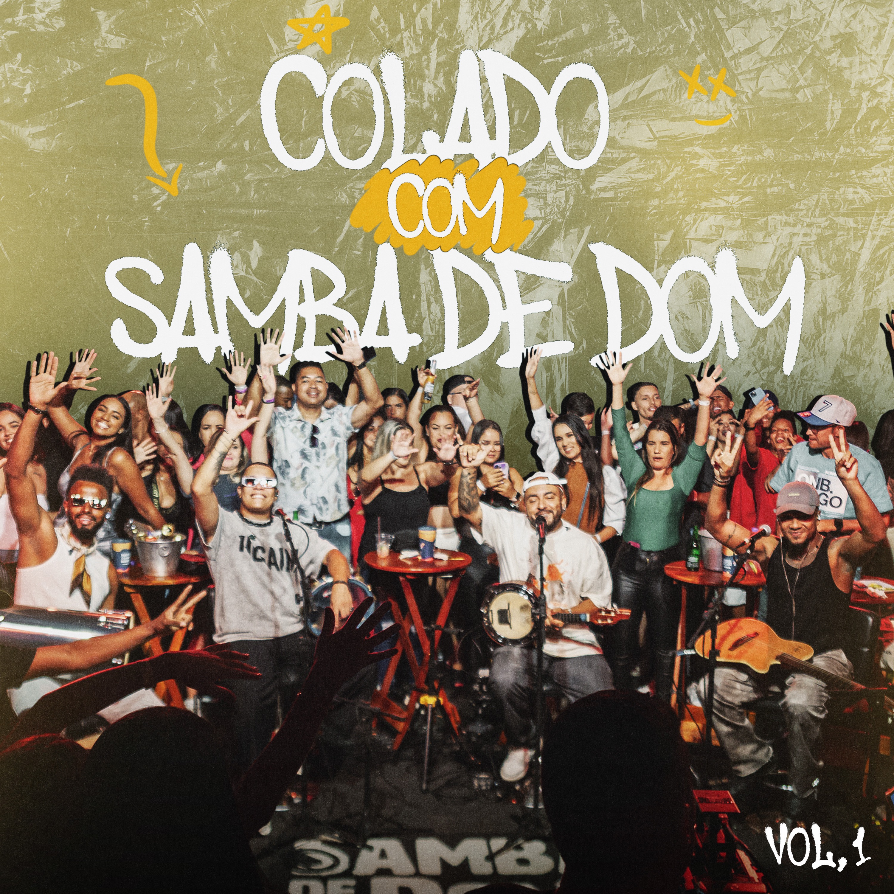 Colado Com Samba de Dom, Vol. 1 (Ao Vivo) - EP