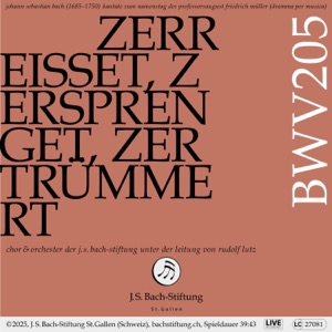 Zerreißet, zersprenget, zertrümmert die Gruft, BWV 205: I. Chor der Winde - Zerreißet, zersprenget, zertrümmert die Gruft (Live)