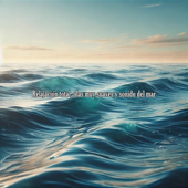 Paz oceánica, olas suaves y sonido del mar profundo