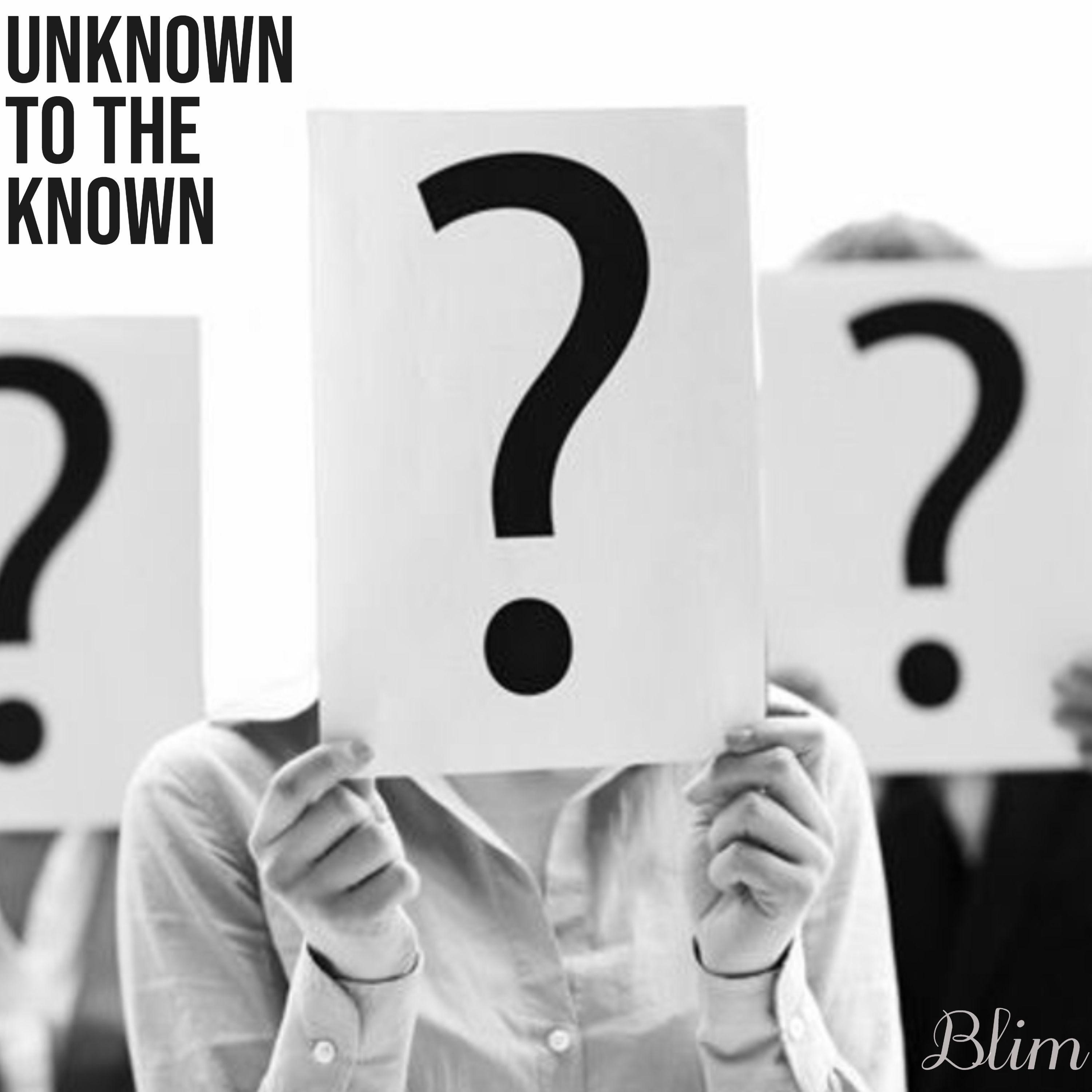 Unknown To The Known - Single