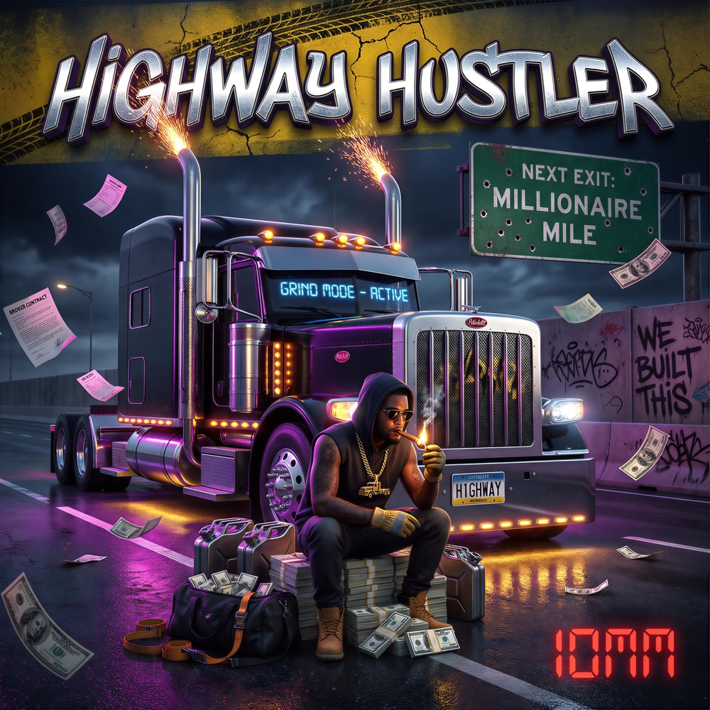 Обложка альбома «HIGHWAY HUSTLER - Single» — 10mm