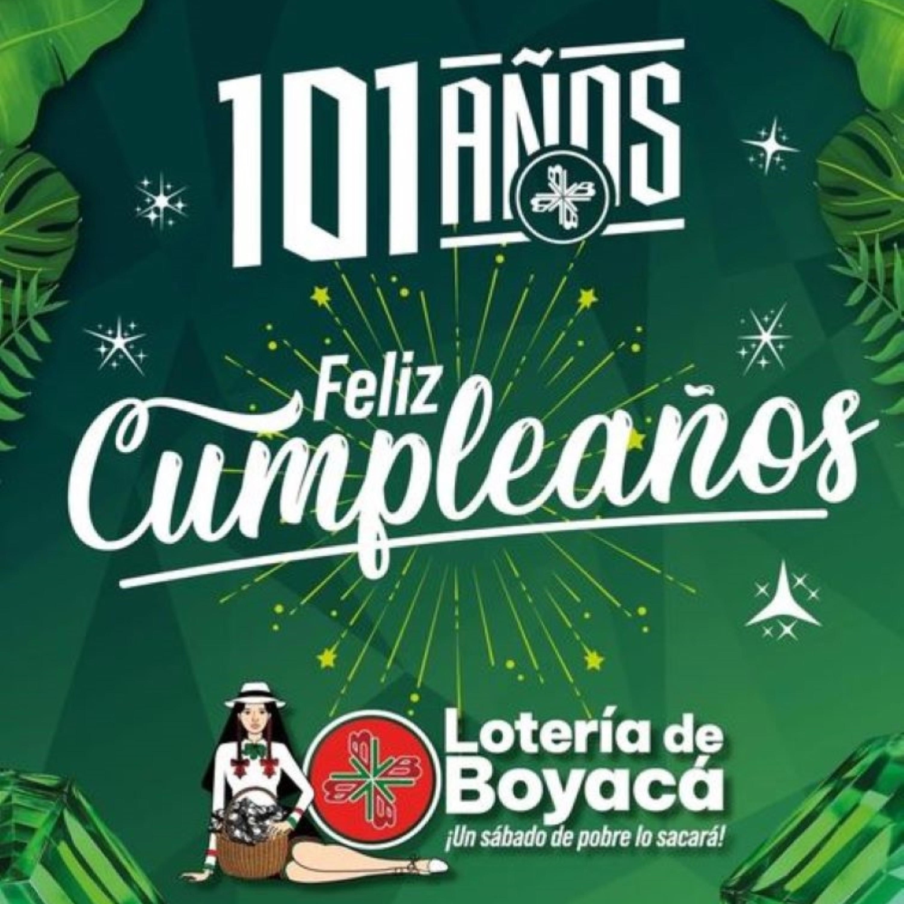 Lotería de Boyacá 2024 - EP