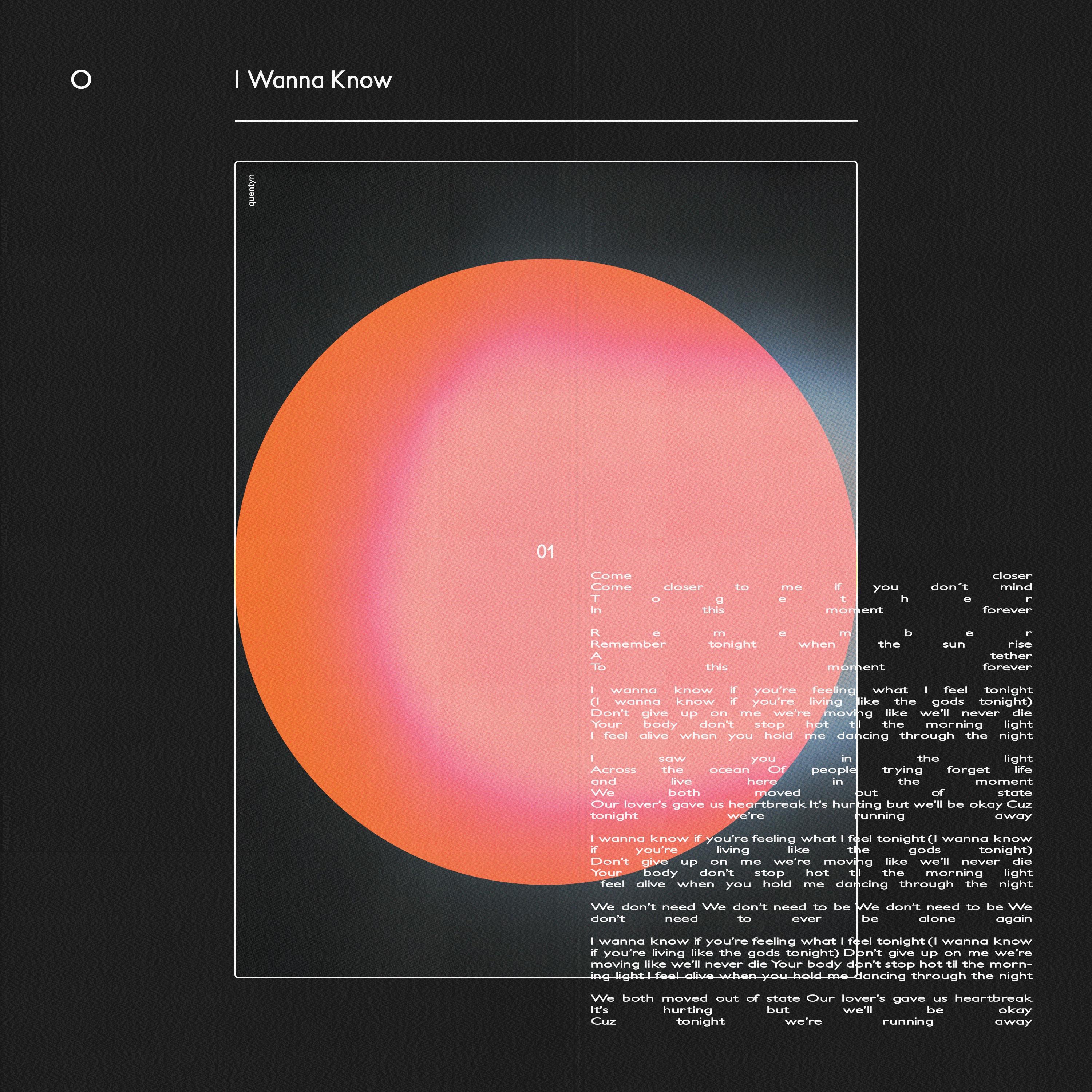 I Wanna Know - Single