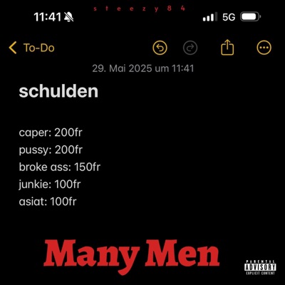 Many Men - Single