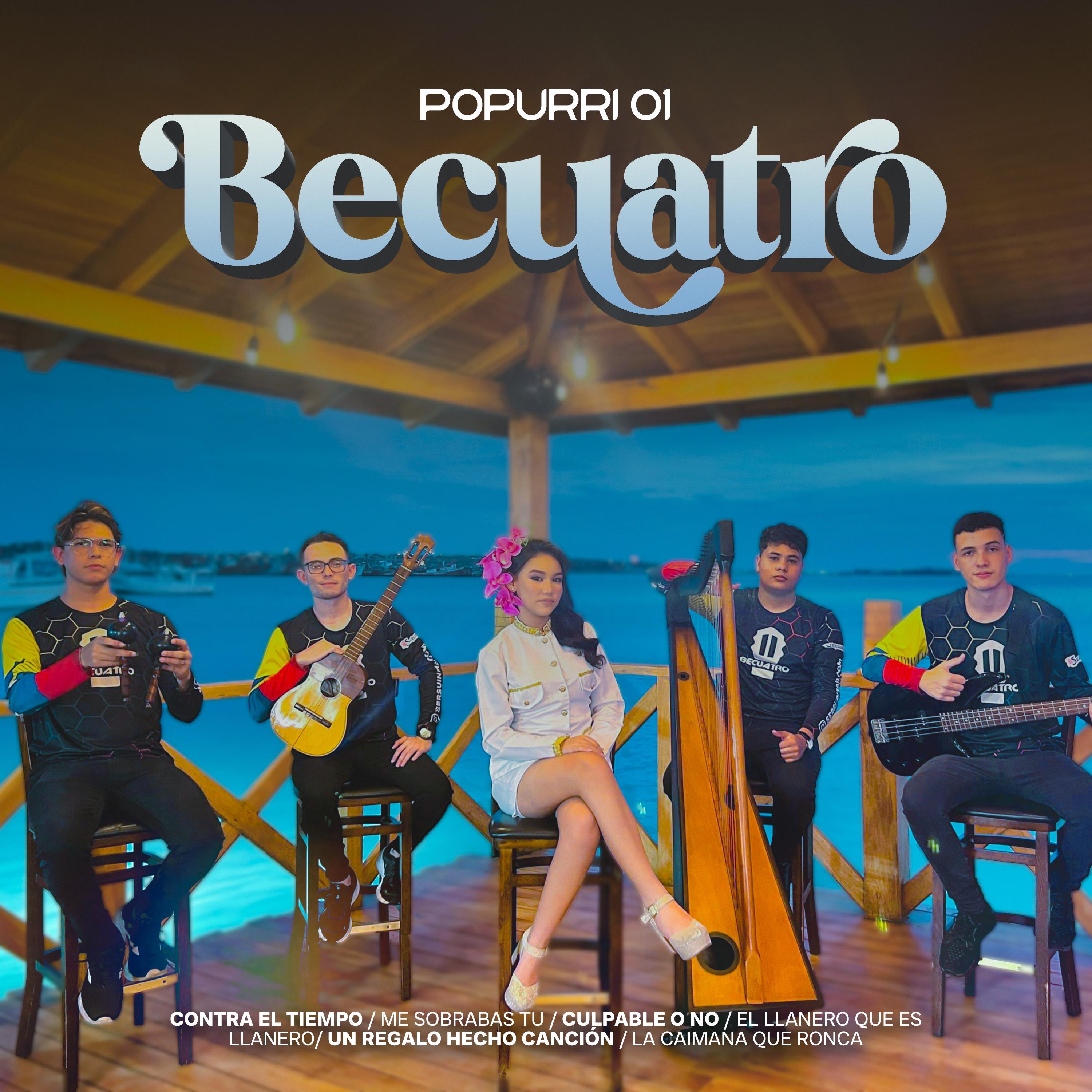 Popurrí 01: Contra El Tiempo / Me Sobrabas Tu / Culpable O No / El Llanero Que Es Llanero / Un Regalo Hecho Canción / La Caimana Que Ronca - EP