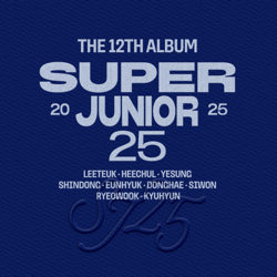 Super Junior25 - The 12th Album - SUPER JUNIOR Cover Art