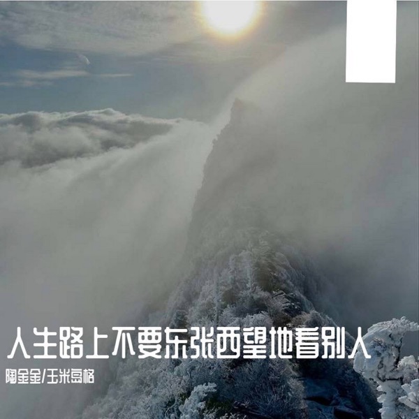 人生路上不要东张西望地看别人 - Single