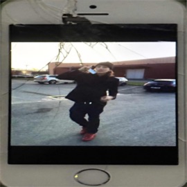 Cracked iPhone Cgull