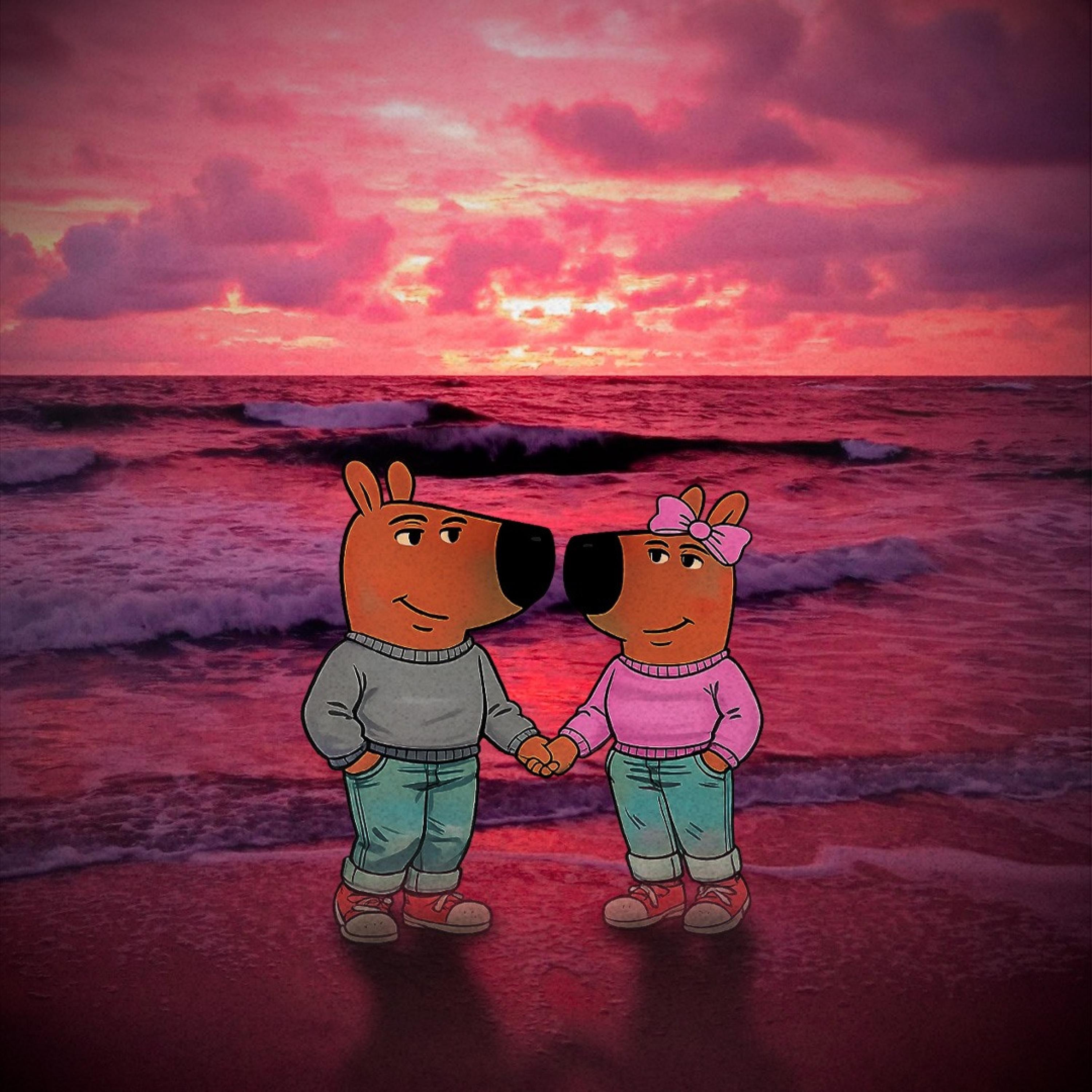 Sunset color rosa - Single