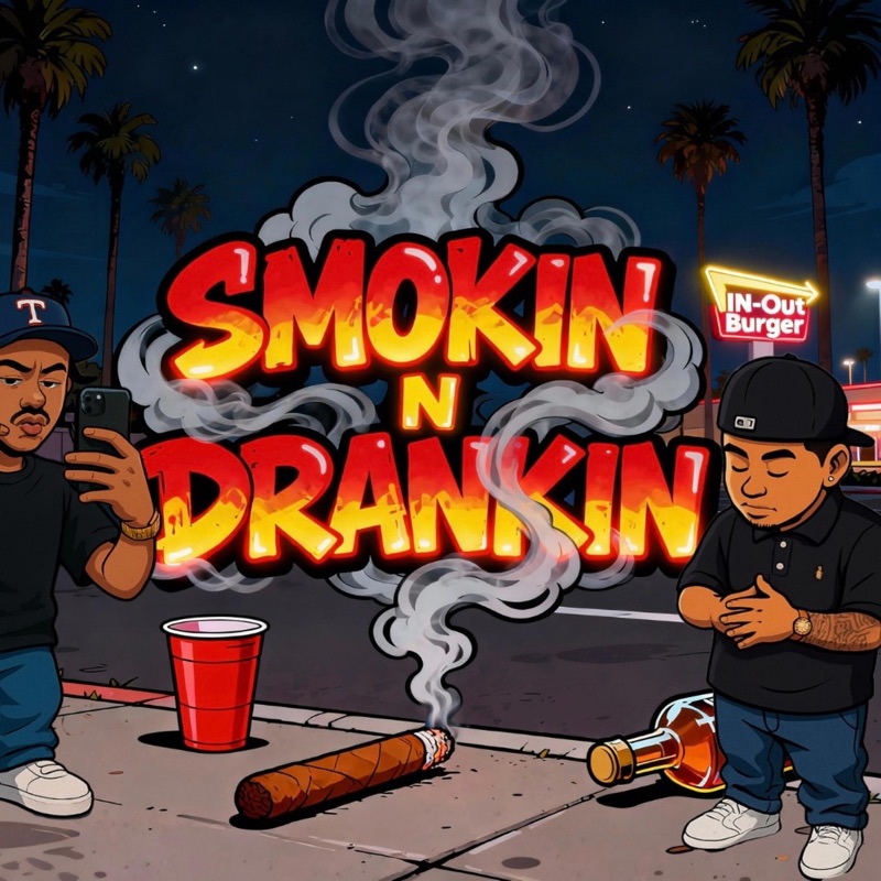 Smokin N Drankin (feat. TDB Beezy) - Single