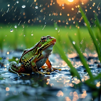 Milinpupa Studio - เสียงกบเขียด อึ่งอ่าง ร้องกลางทุ่งนาหลังฝนตก