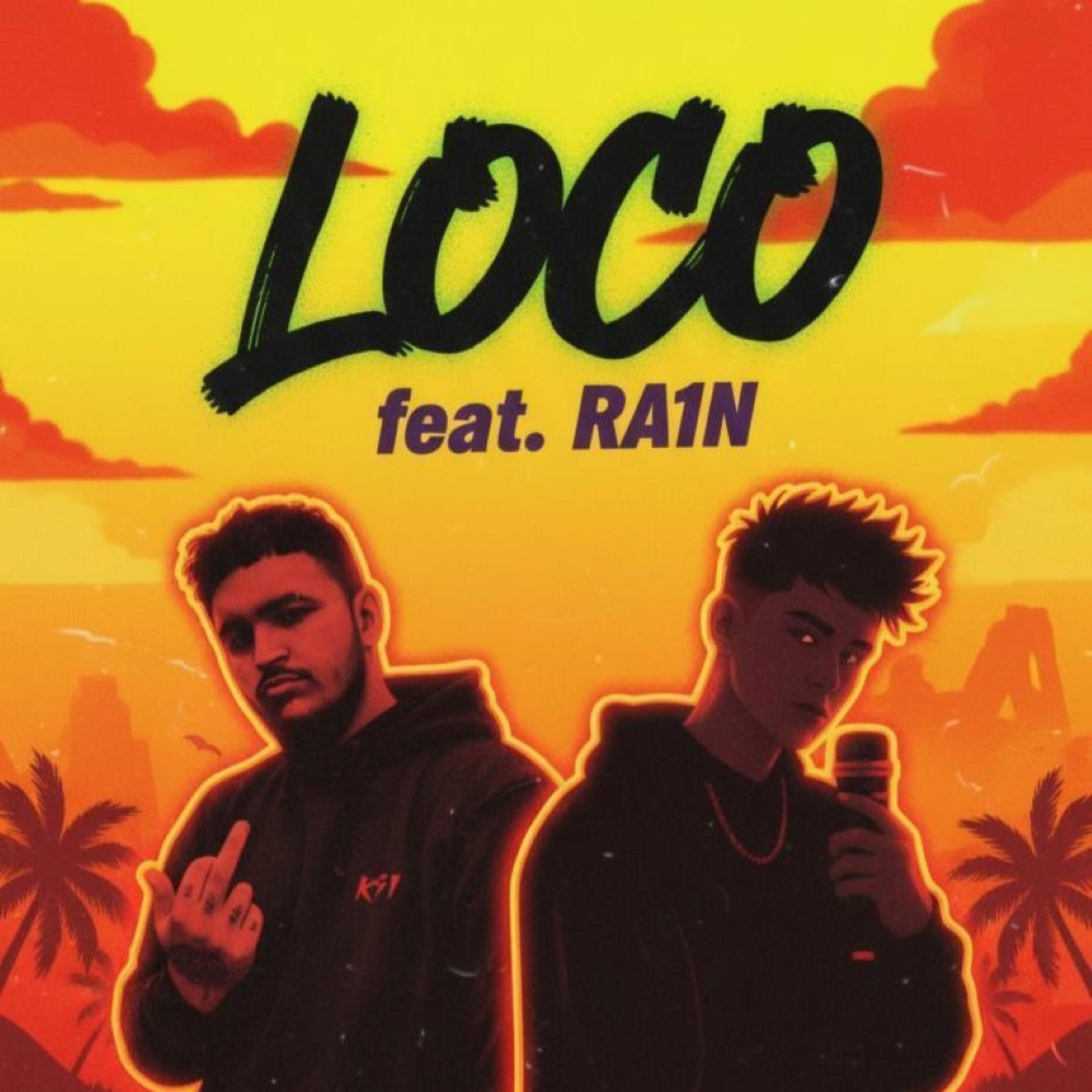 LOCO (feat. RA1N) - Single by GLN album cover
