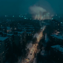 город спит в белом нерад