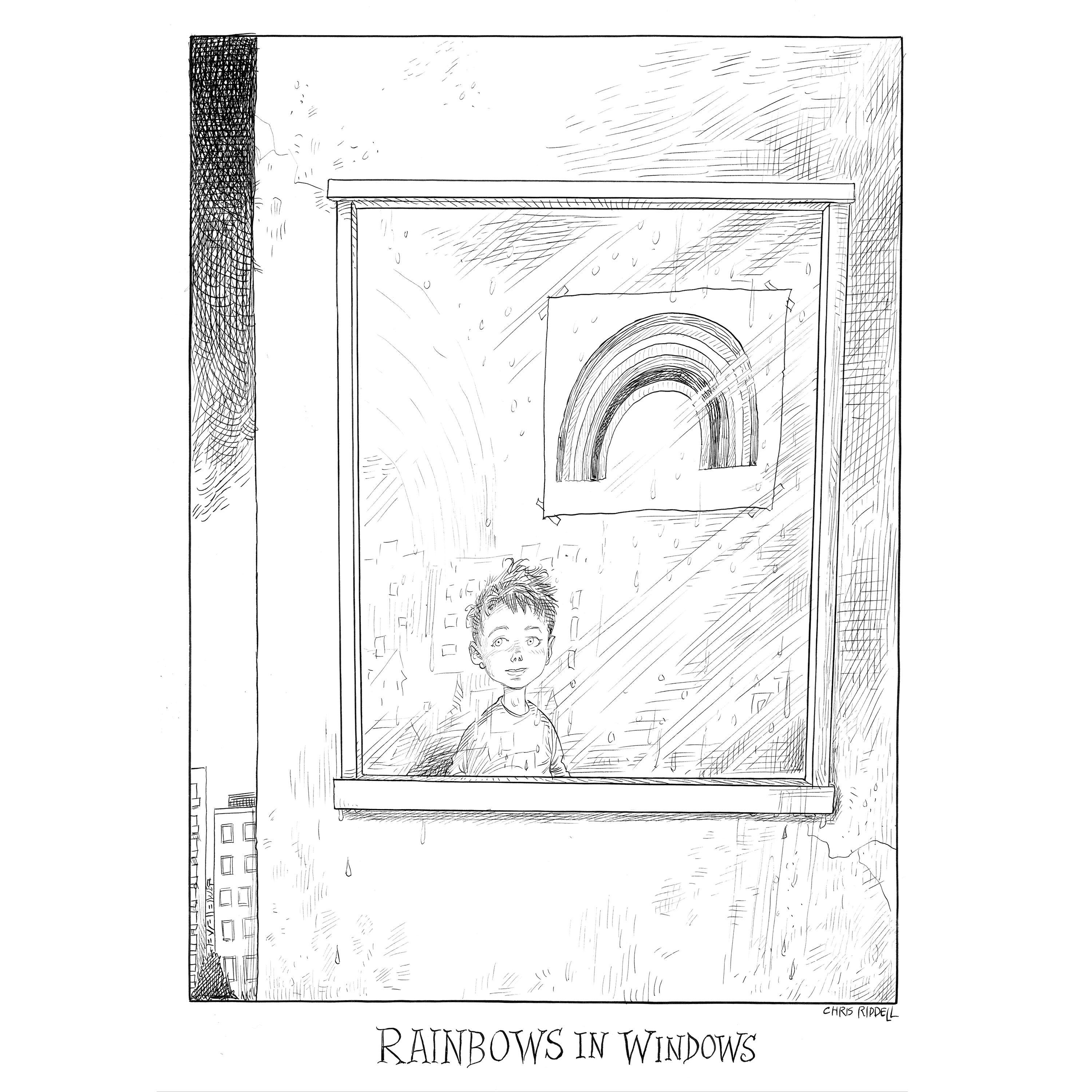 Rainbows in Windows - Single