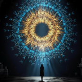 MAS ALLÁ song art