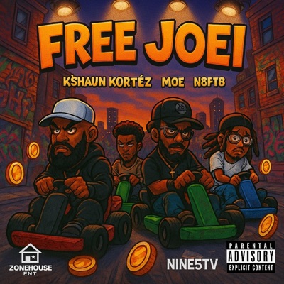 FREE JOEI (feat. MOE, N8FT8, Joei Average & Zonehouse Ent.) - Single