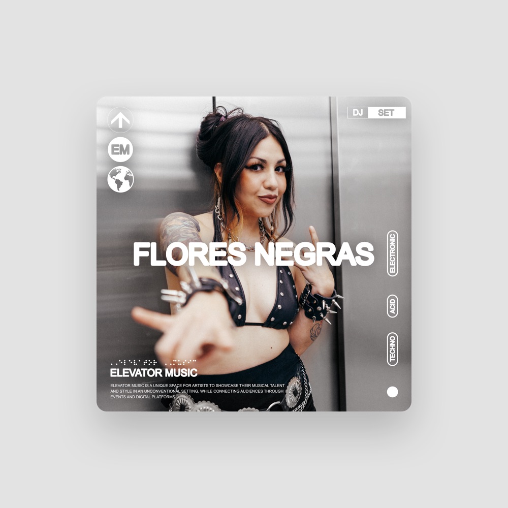 Flores Negras - Techno artist