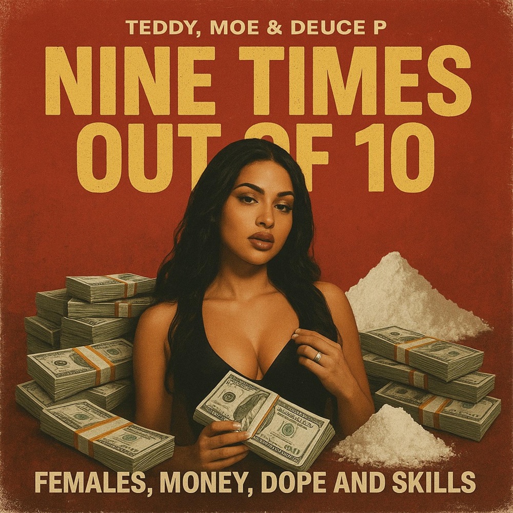 Обложка альбома «Nine times out of Ten (feat. Deuce p) - Single» — TEDDY MOE