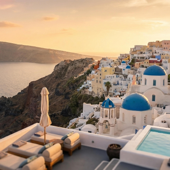 Oia at Sunset song art