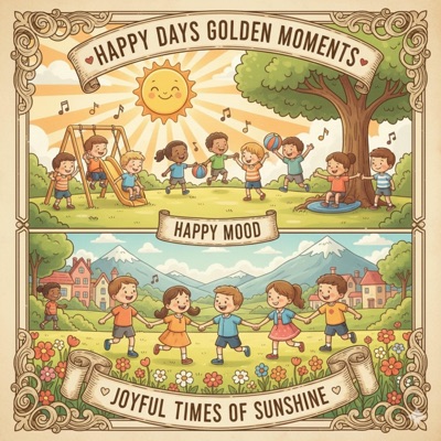 Happy Days Golden Moments Happy Mood Joyful Times of Sunshine - Single