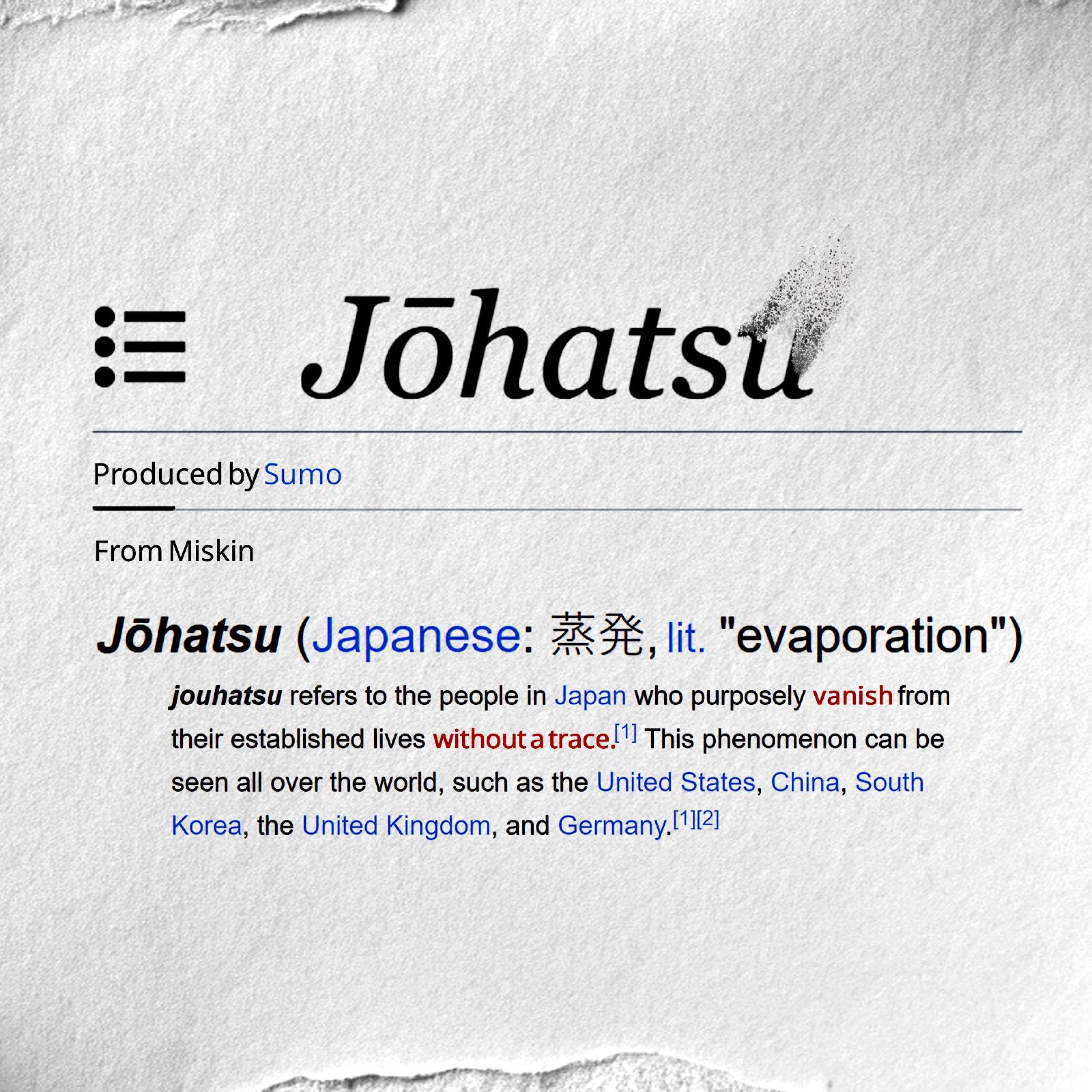 Jōhatsu - Single