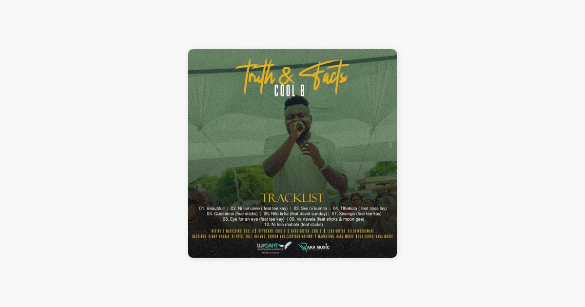 Truth & Facts - Album by COOL B MUSIC - Apple Music