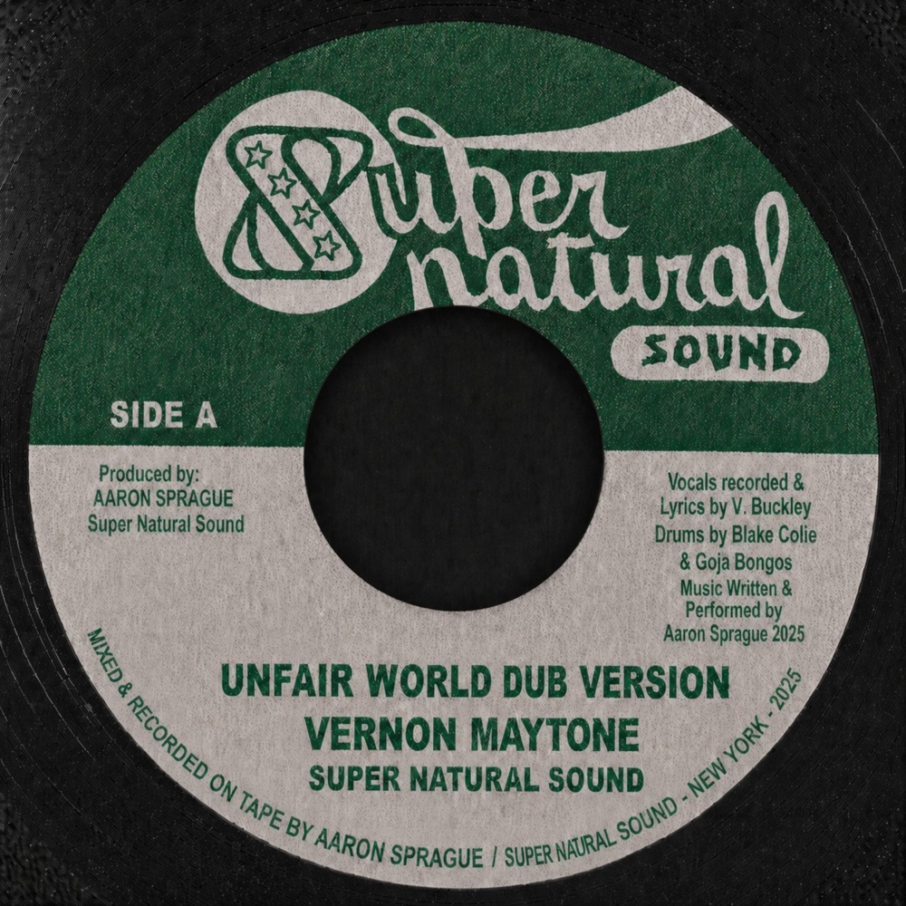 Обложка альбома «Unfair World Dub (feat. Vernon Maytone) [Extended Dub Version] - Single» — Super Natural Sound