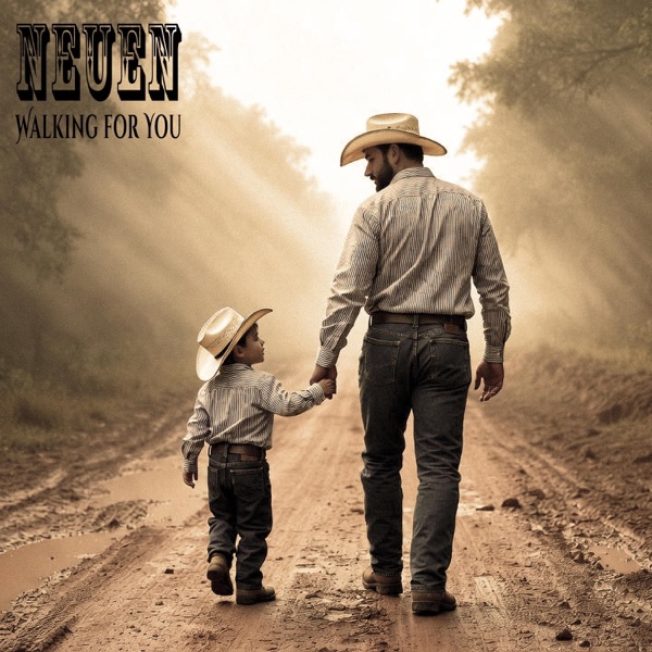 Album cover for Walking For You - Single by NEUEN