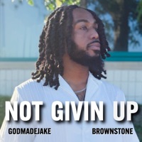 NOT GIVIN UP (feat. GODMADEJAKE) [REMIX] - Single - Brownstone