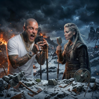 Iron Calling - Iron Ragnar Vibes Cover Art