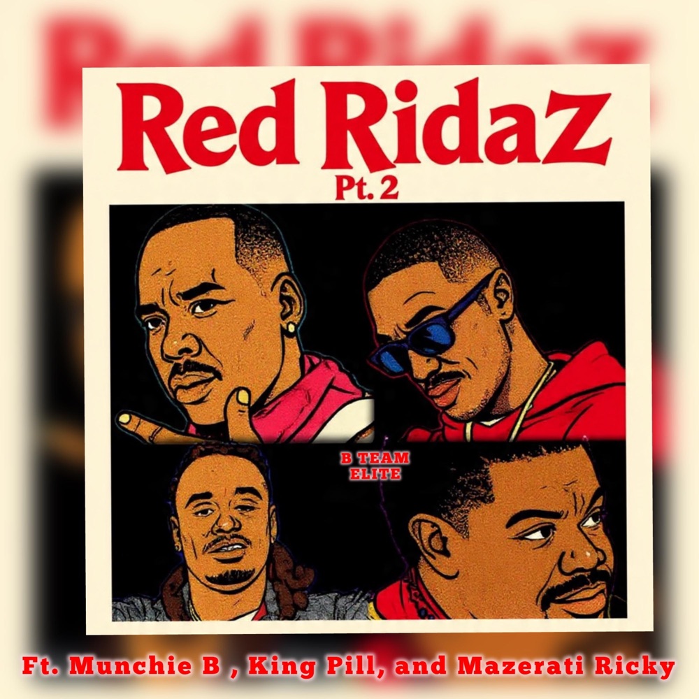 Обложка альбома «Redridaz Pt. 2 (feat. Munchie.B, Kingpill & Mazerati ricky) - Single» — Dolow N2deep