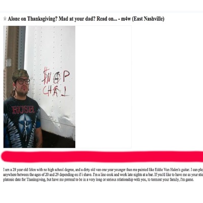 Alone on Thanksgiving? Mad At Your Dad? Read On - Single