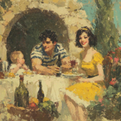 Vintage Romantic Italian Radio Song